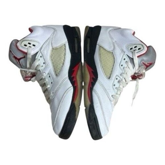 Nike Jordan 5 Size 6Y Retro Fire Red Air Mid Top Reflective Authentic Men Youth main image 11